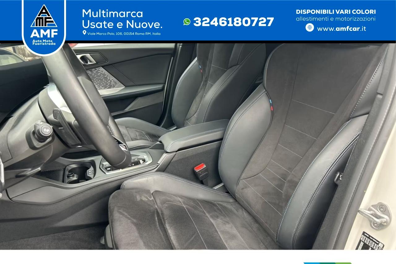 BMW 118d, M Sport, Live Cockpit Plus, telecamera posteriore, DAB, 18"