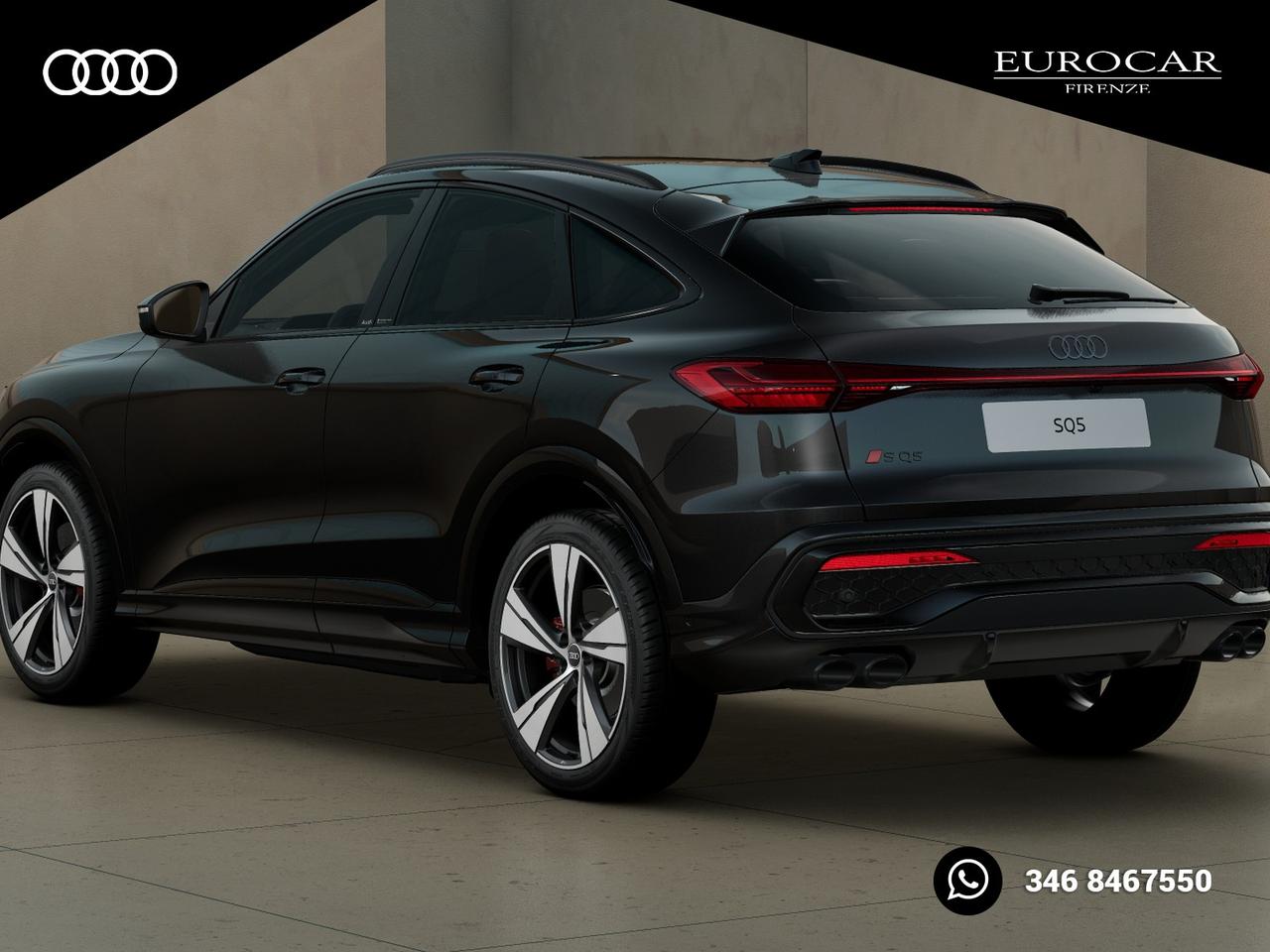 Audi SQ5 ssportback 3.0 tfsi mhev+ quattro 367cv s-tronic