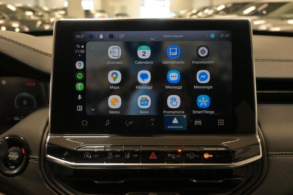 JEEP COMPASS 1.6 M-JET 130CV 6M. S ( FARI LED - ACTIVE PARKSENSE - ADAPTIVE CRUISE - PELLE - NAVI - MIRROR - TELECAMERA 360 - CERCHI 19 - TETTO BICOLORE )