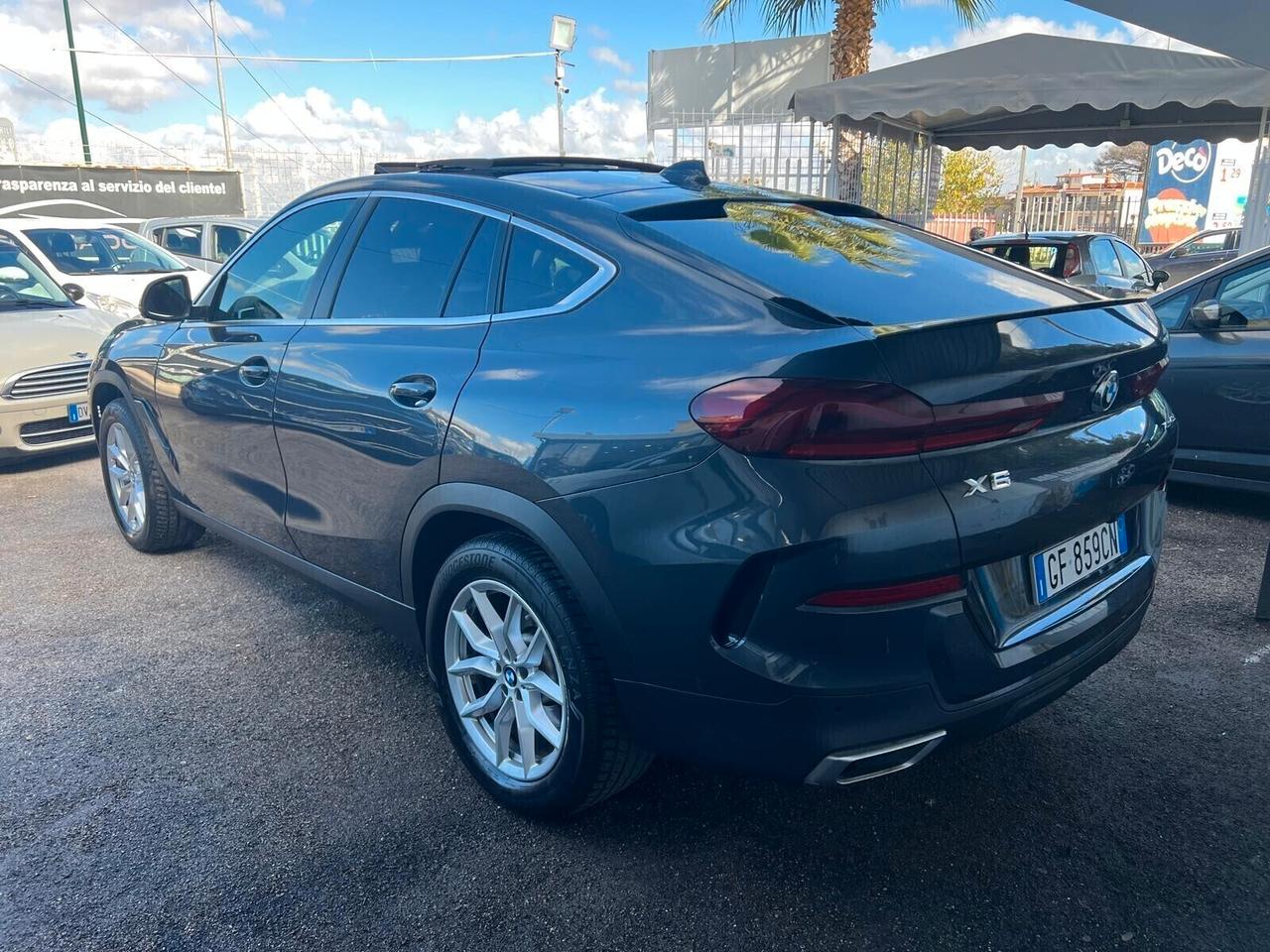 BMW NEW X6 40D 3.0 340CV TETTO 2021 TOP GAMMA