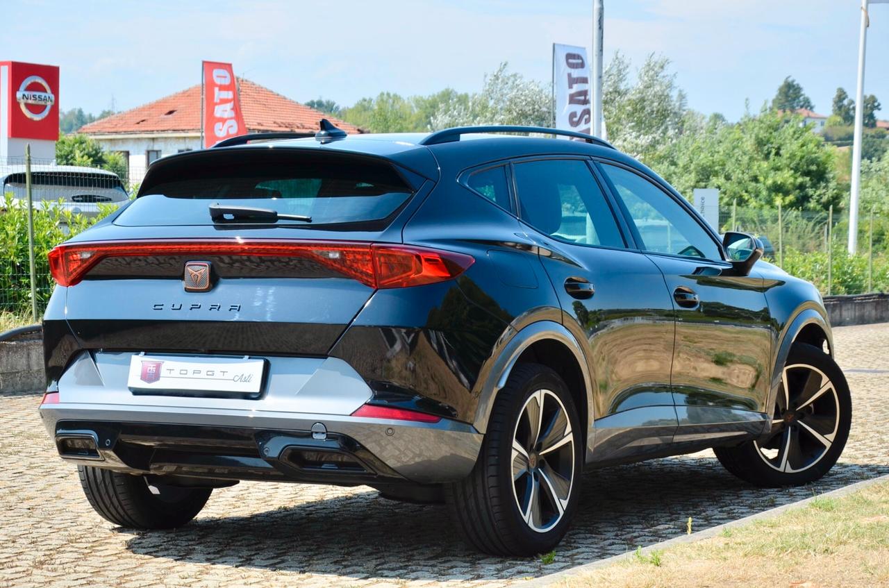 CUPRA FORMENTOR 1.5 TSI 150cv MANUALE, UNICOPROPRIETARIO, EURO 6D, UFF ITALIANA, SERVICE UFF CUPRA, RETROCAMERA, PERMUTE
