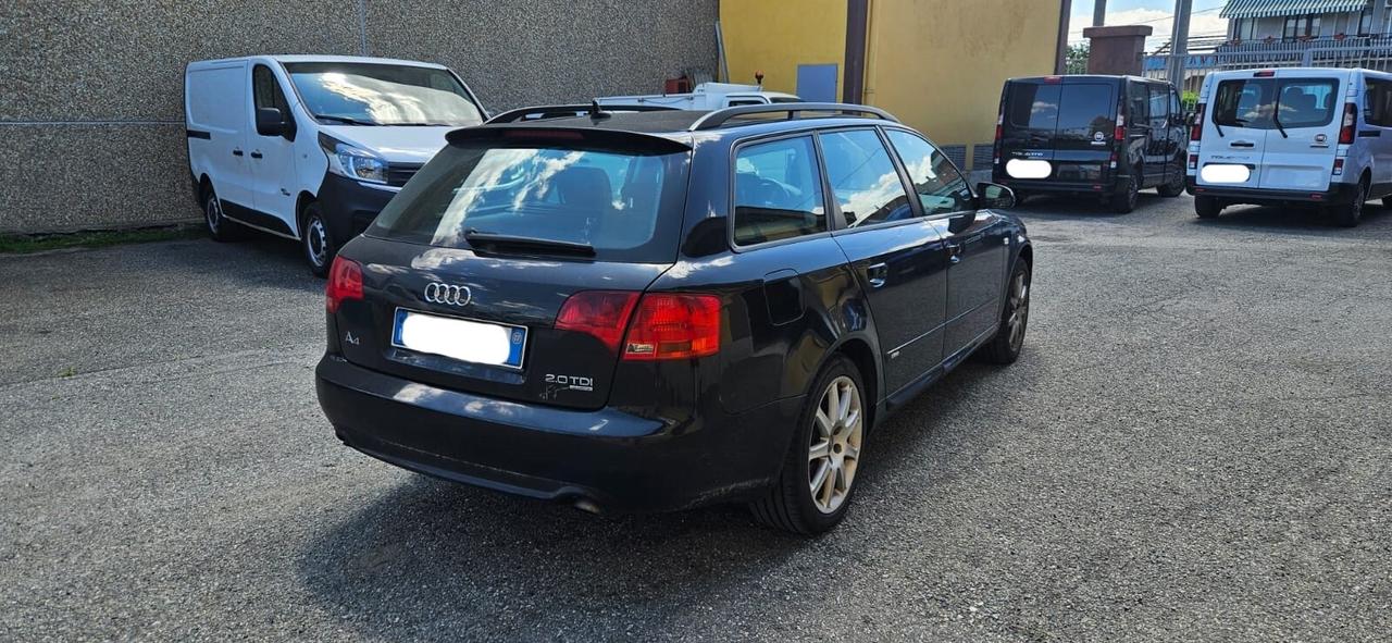 Audi A4 2.0/170CV 16V TDI F.AP. Avant QUATTRO SLINE - VENDITA RISERVATA ESCLUSIVAMENTE A COMMERCIANTI DI AUTO!