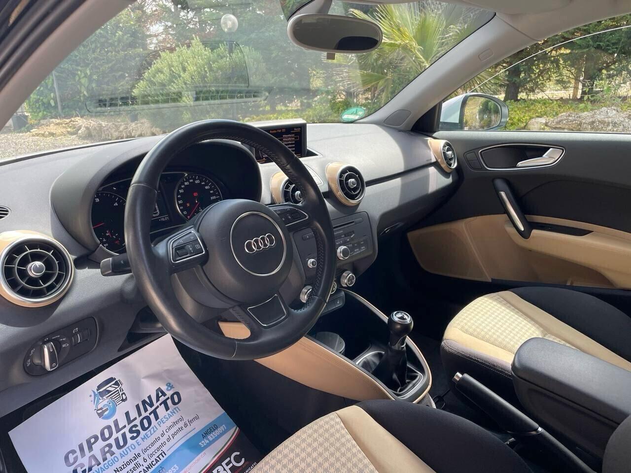 Audi A1 1.6 S line ADATTA NEOPATENTATI Tetto Nero