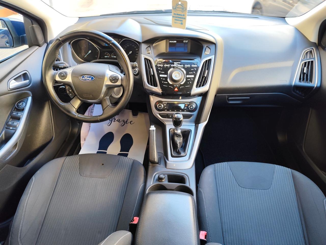 Ford Focus 1.6 TDCi 115CV SW GANCIO TRAINO