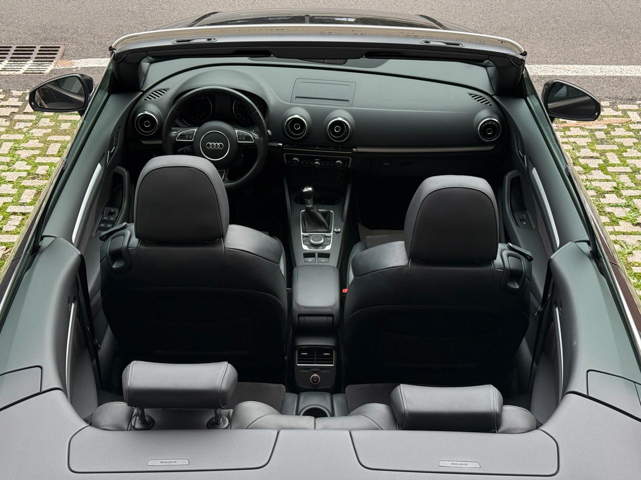 Audi A3 Cabrio 1.4 Sport, Tagl. ufficiali, alcantara, navigatore