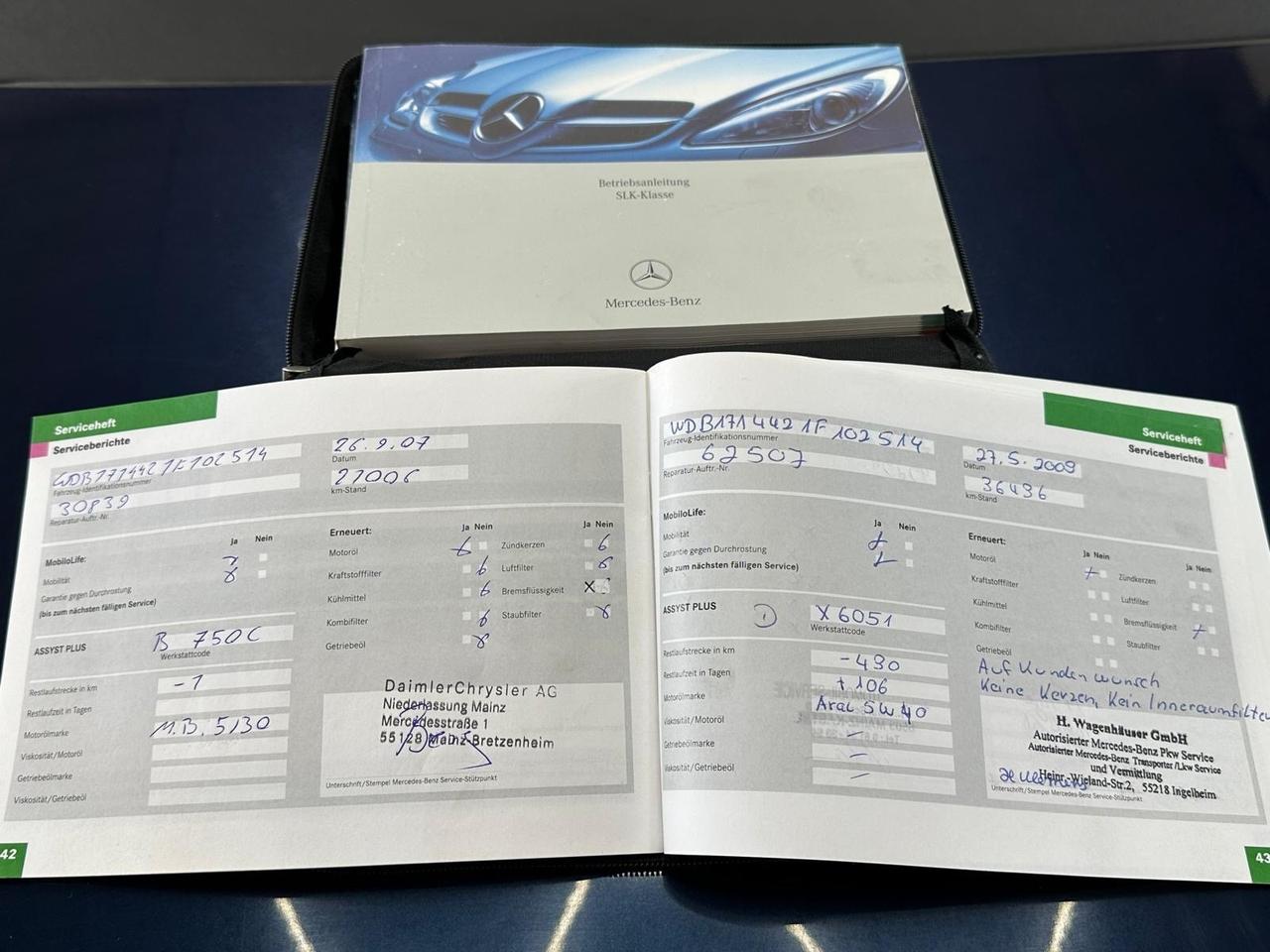 Mercedes-benz SLK 200 Kompressor cat
