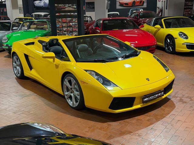 LAMBORGHINI Gallardo Spyder 520CV Giallo Midas Pearl-Pelle e Alcantara
