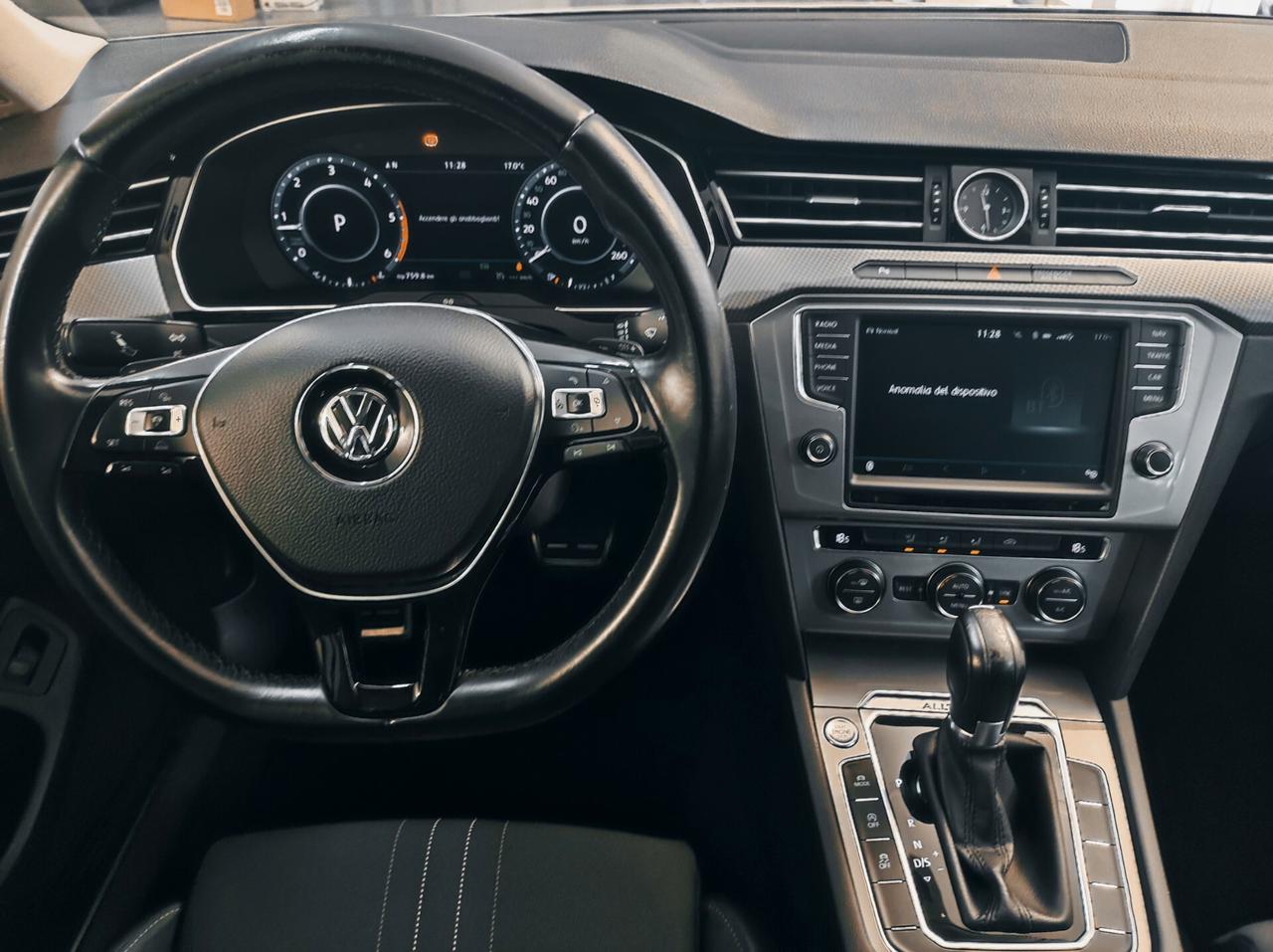 Volkswagen Passat Alltrack 2.0 TDI 190 CV 4MOTION DSG BMT