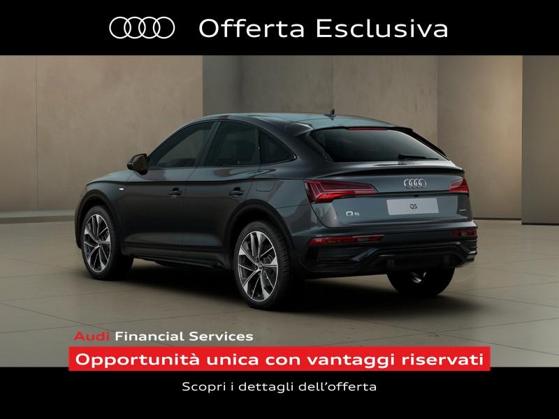 Audi Q5 sportback 55 2.0 tfsi e identity black quattro s-tronic