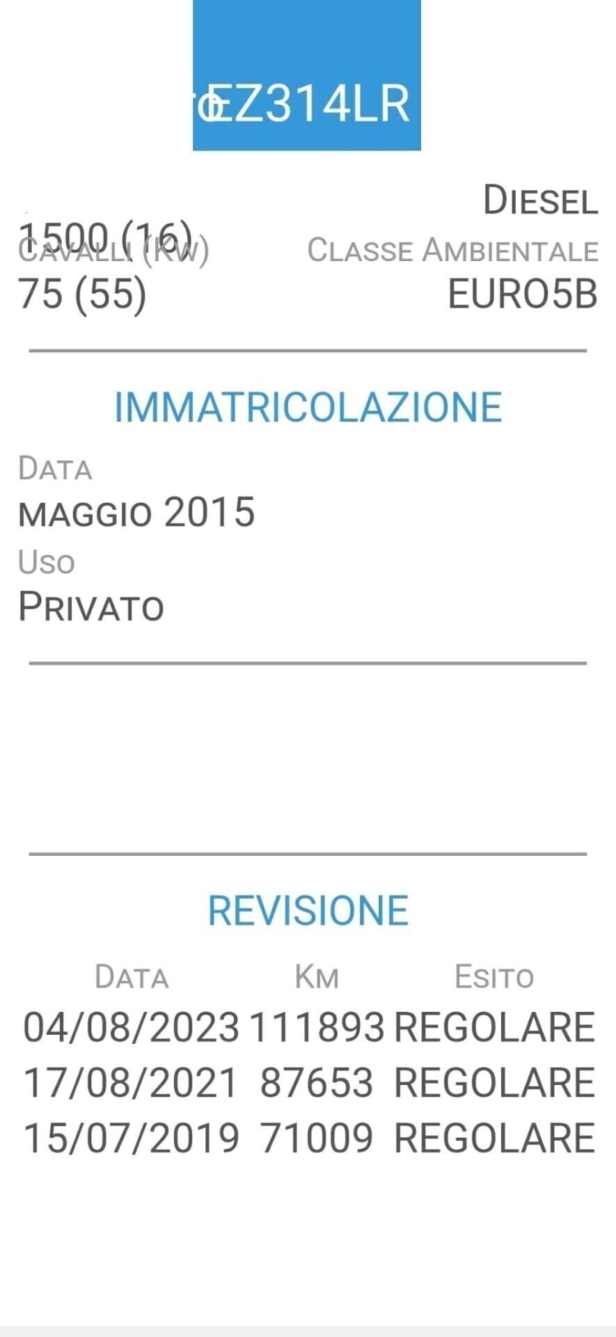 RENAULT Clio 1.5 dCi-UNICA PROP-NAVI-3 REVISIONI