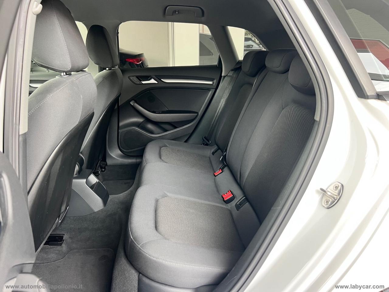 AUDI A3 SPB 2.0 TDI 150 CV STRONIC BUSINESS - 2018