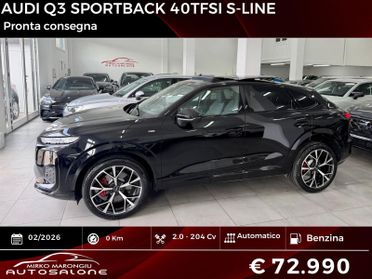 Audi Q3 40 TFSI quattro S tronic line 2026 TETTO FULL