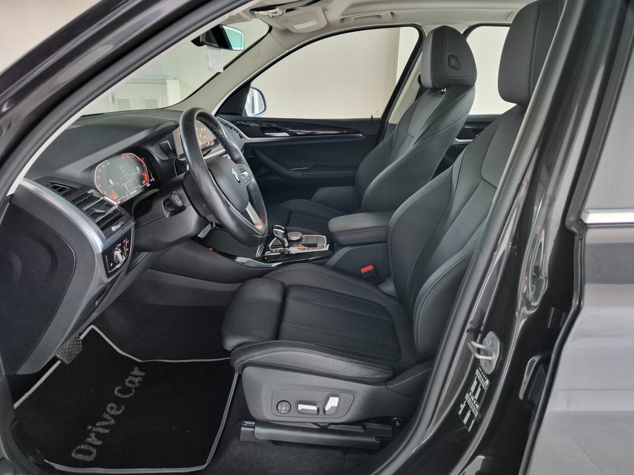 BMW X3 SDRIVE 18D MHEV AUTO LED PELLE C.18 APPLE CAR PLAY/ANDROID AUTO 360° COCKPIT PLUS SED. SPORT ELETT. RISCALDABILI
