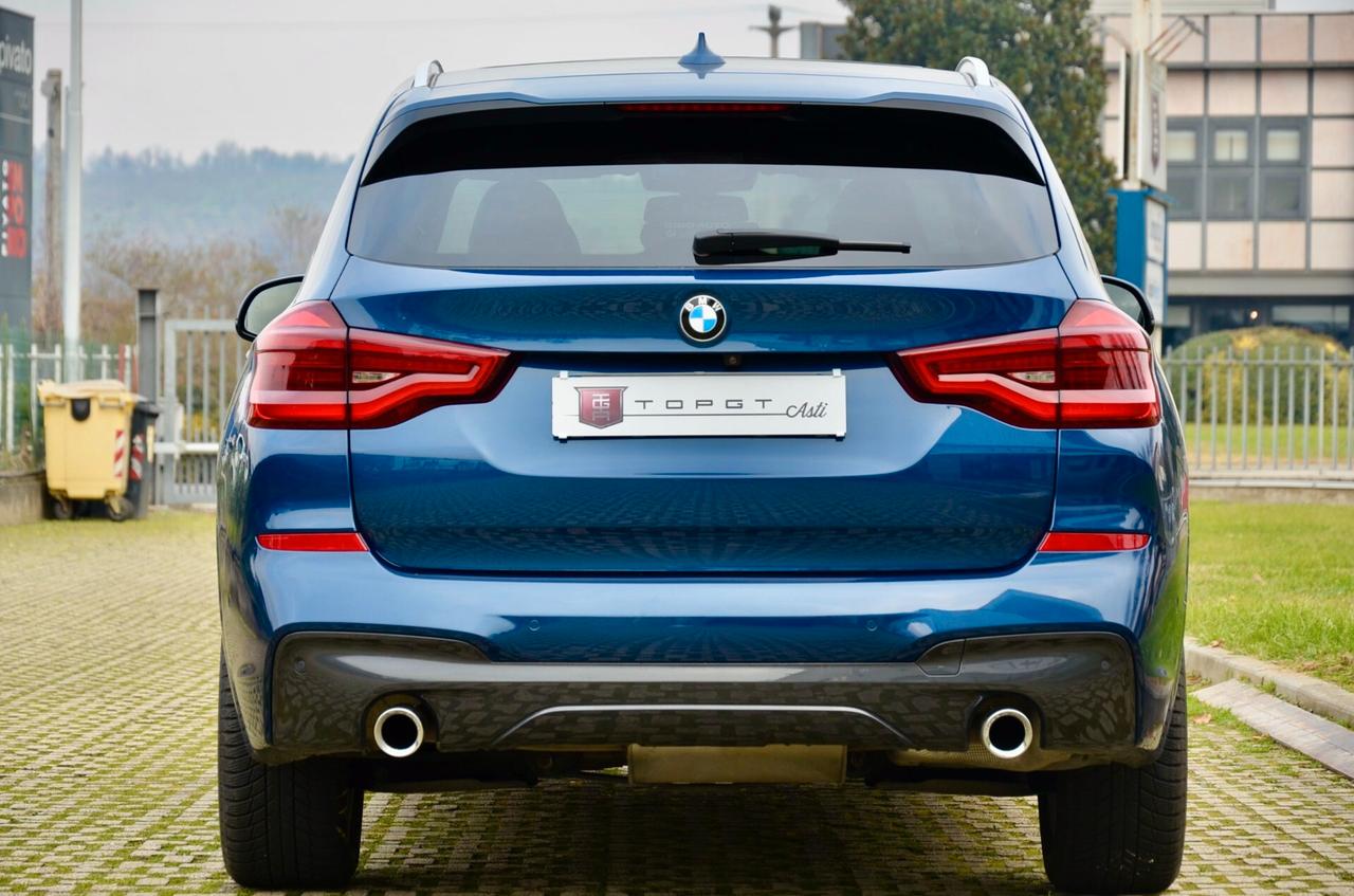 BMW X3 XDRIVE 25d MSPORT 231cv, UFF ITALIANA, TUTTI SERVICE BMW, EURO 6C, TETTO, 20", FARI FULL LED, HARMAN KARDON, PERMUTE