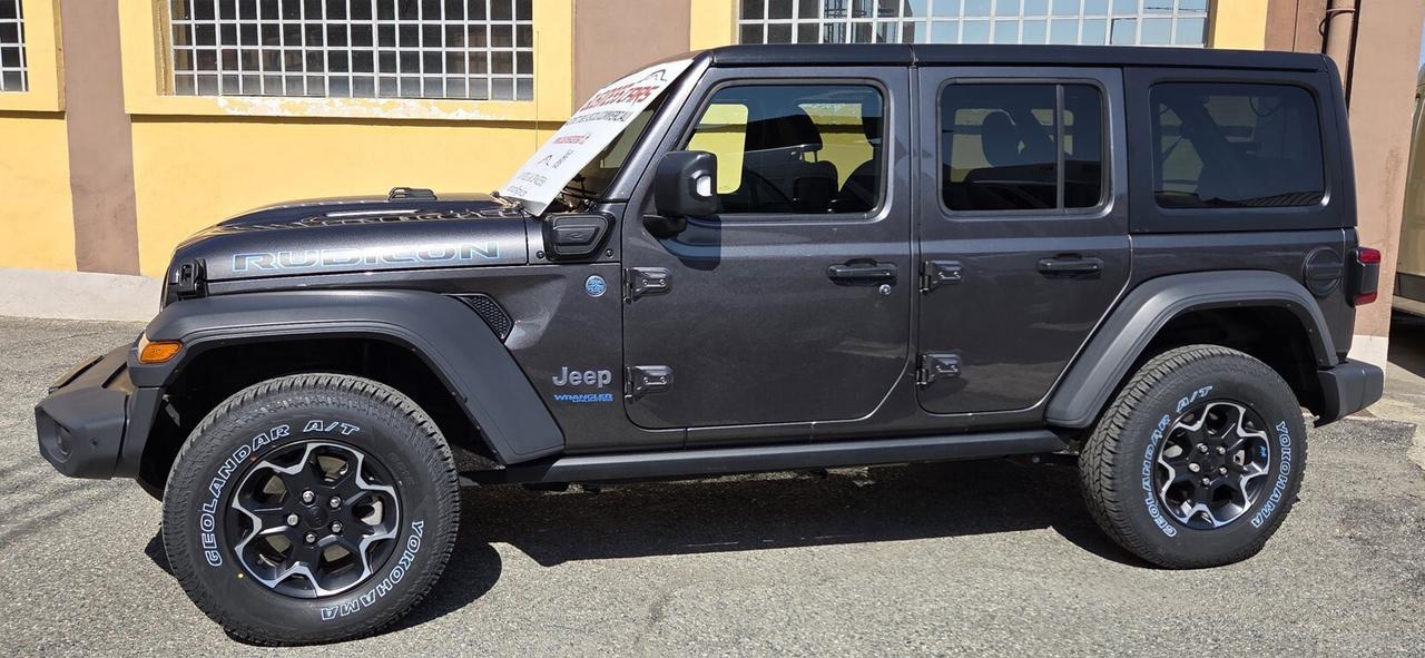 Jeep Wrangler Unlimited 2.0 PHEV 380 CV 4xe Rubicon 4WD - KM. 60000 CERTIFICATI !UNICO PROPRIETARIO
