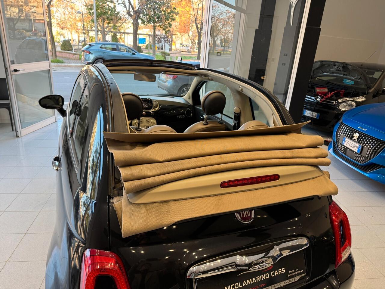 Fiat 500 C 1.2 Lounge "PELLE/NAV"