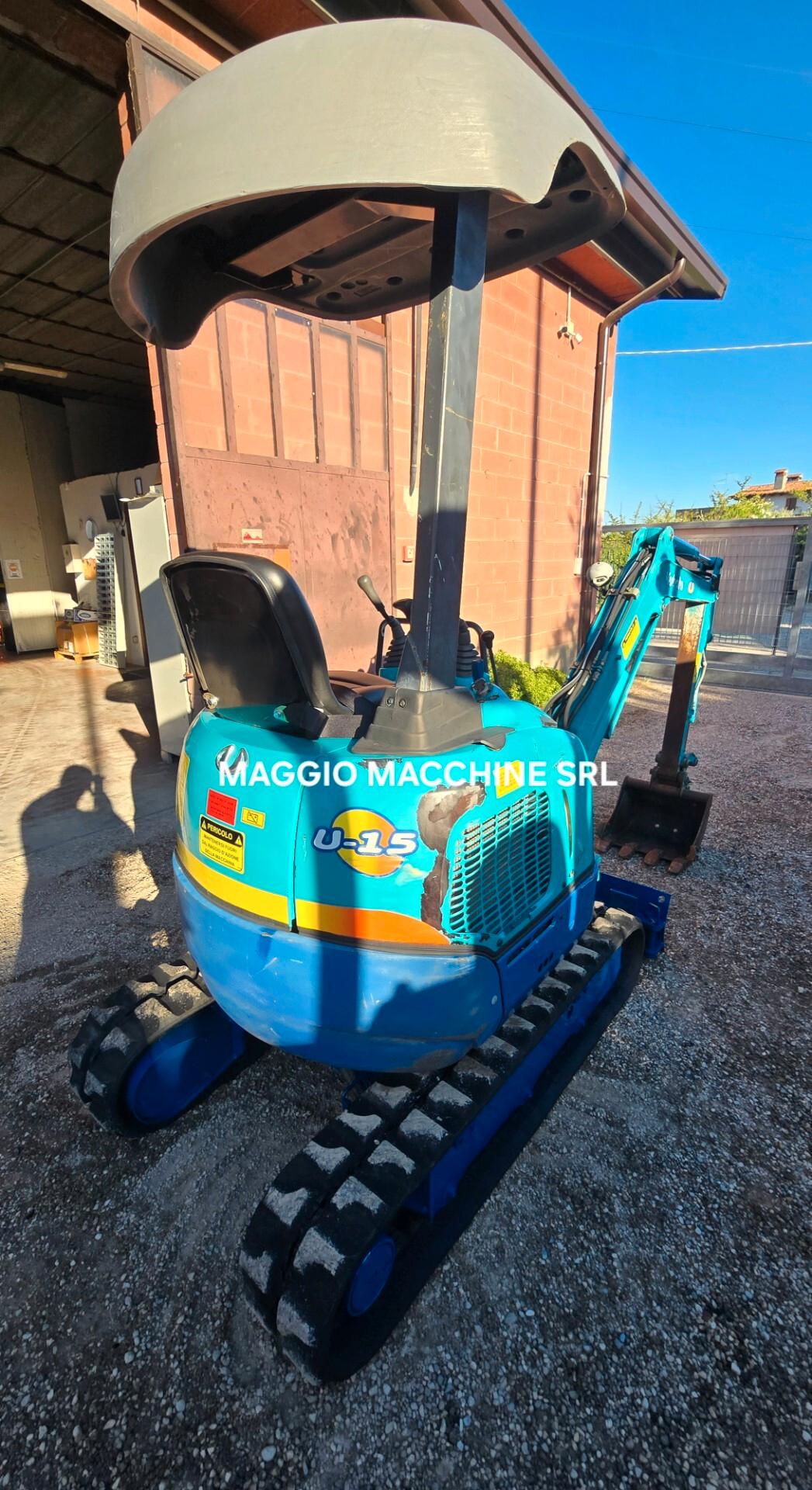 Miniescavatore Kubota U15