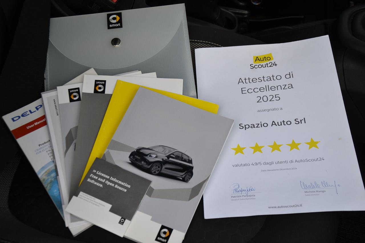 Smart ForFour EQ PULSE LED+NAV+PDC**PREZZO VERO**CARICA RAPIDA**
