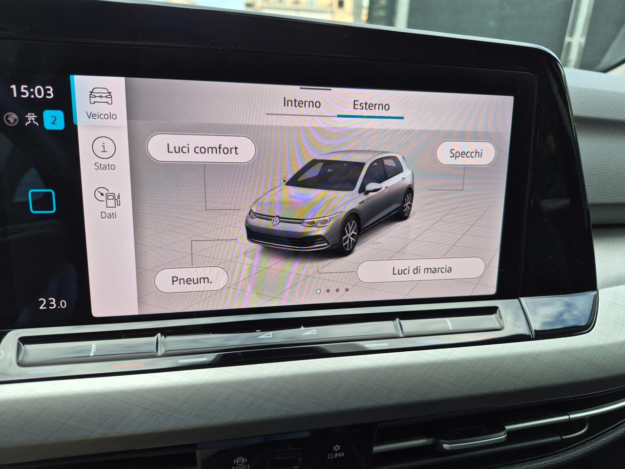 Volkswagen Golf 2.0 TDI 116CV DSG LED APPLE CAR PLAY/ANDROID AUTO DIGITAL COCKPIT PRO ACC KEYLESS AMBIENT LIGHT LANE ASSIST WIRELESS