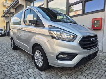 Ford Transit Custom 300 2.0 EcoBlue 130 aut. PC - 6 POSTI - GANCIO TRAINO