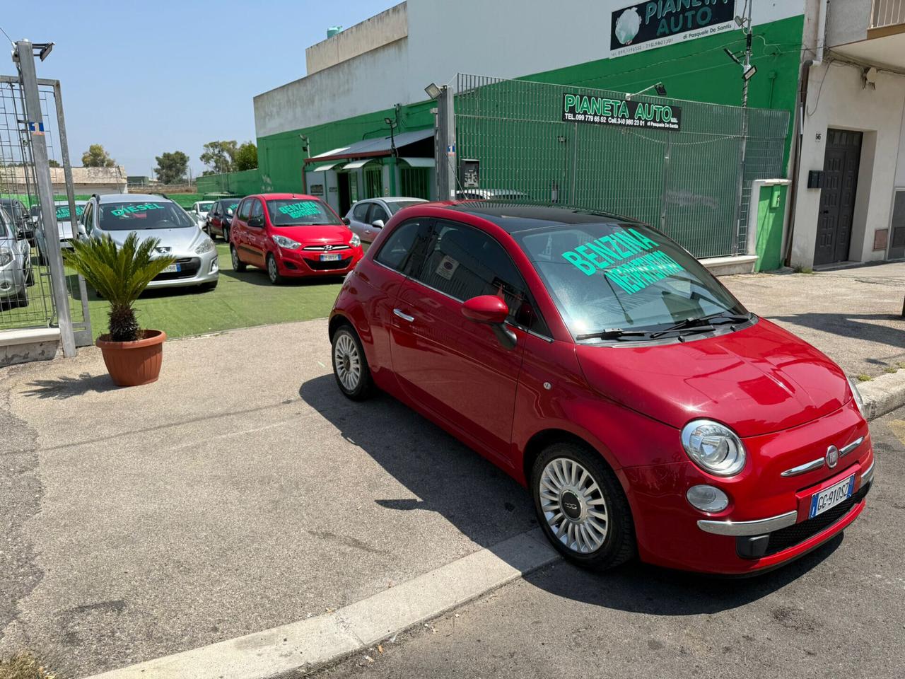 Fiat 500 1.2 Lounge - Anno 2010 - NEOPATENTATO