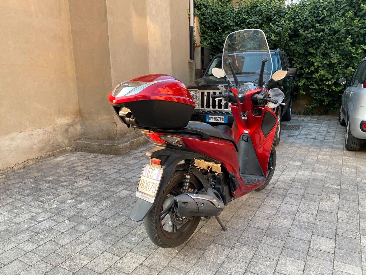 Honda SH 125 ABS cupolino allarme bauletto