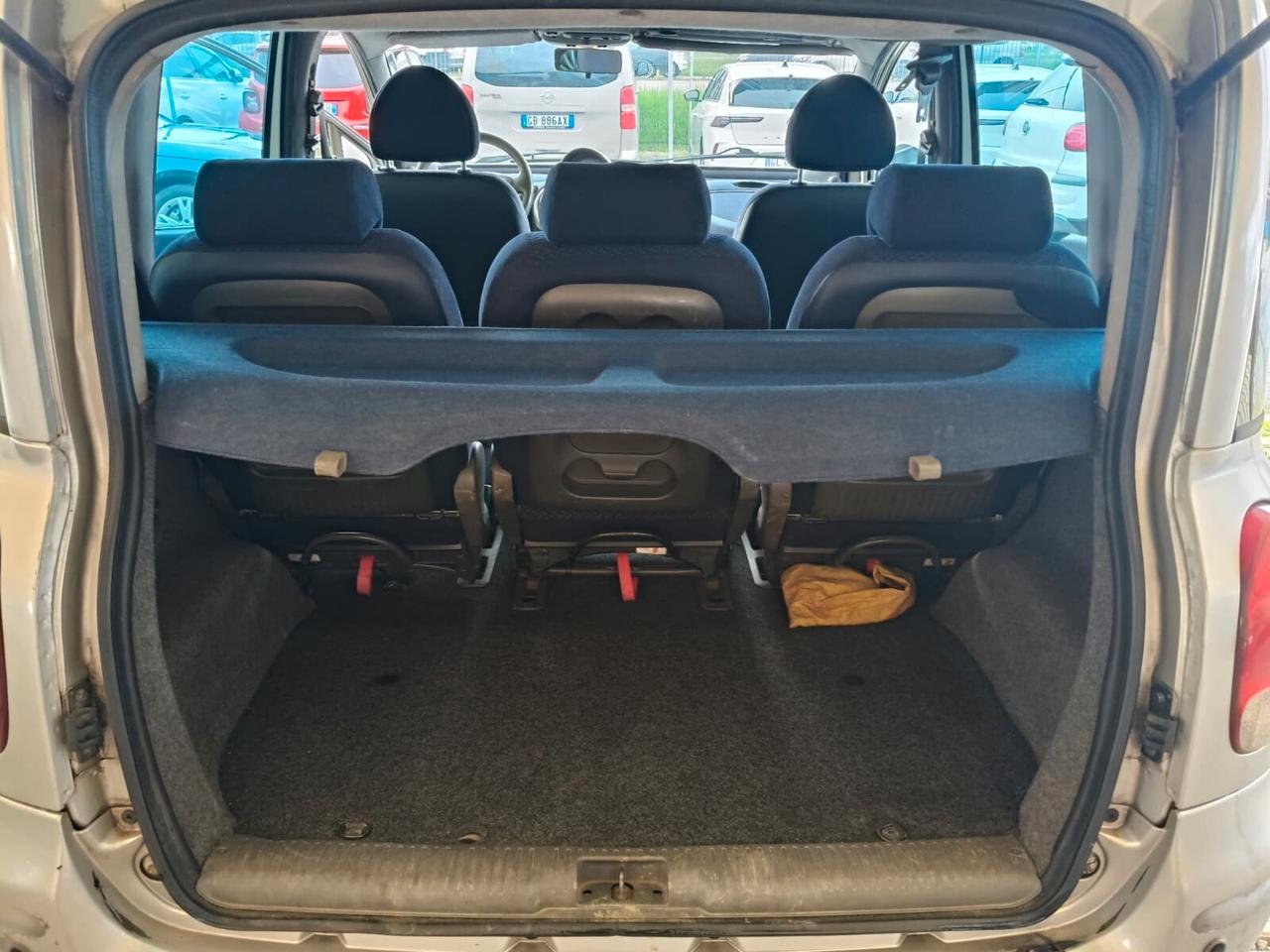 fiat multipla 1.9 JTD ELX + GANCIO TRAINO