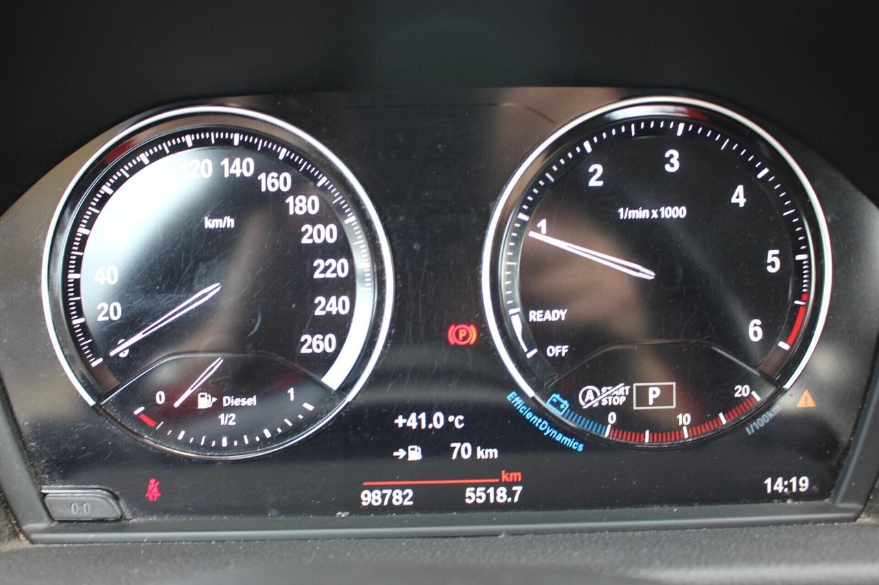 BMW 216 UNIPRO' *PREZZO VERO* CRONO TAGLIANDI