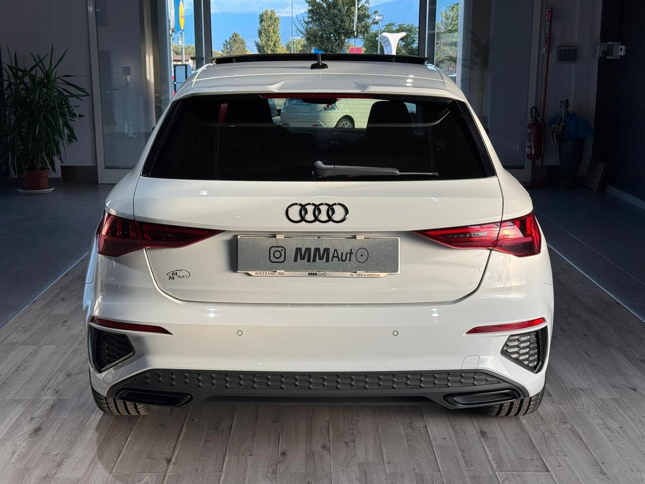 Audi A3 SPB 35 TDI S Tronic S-Line Identity Black