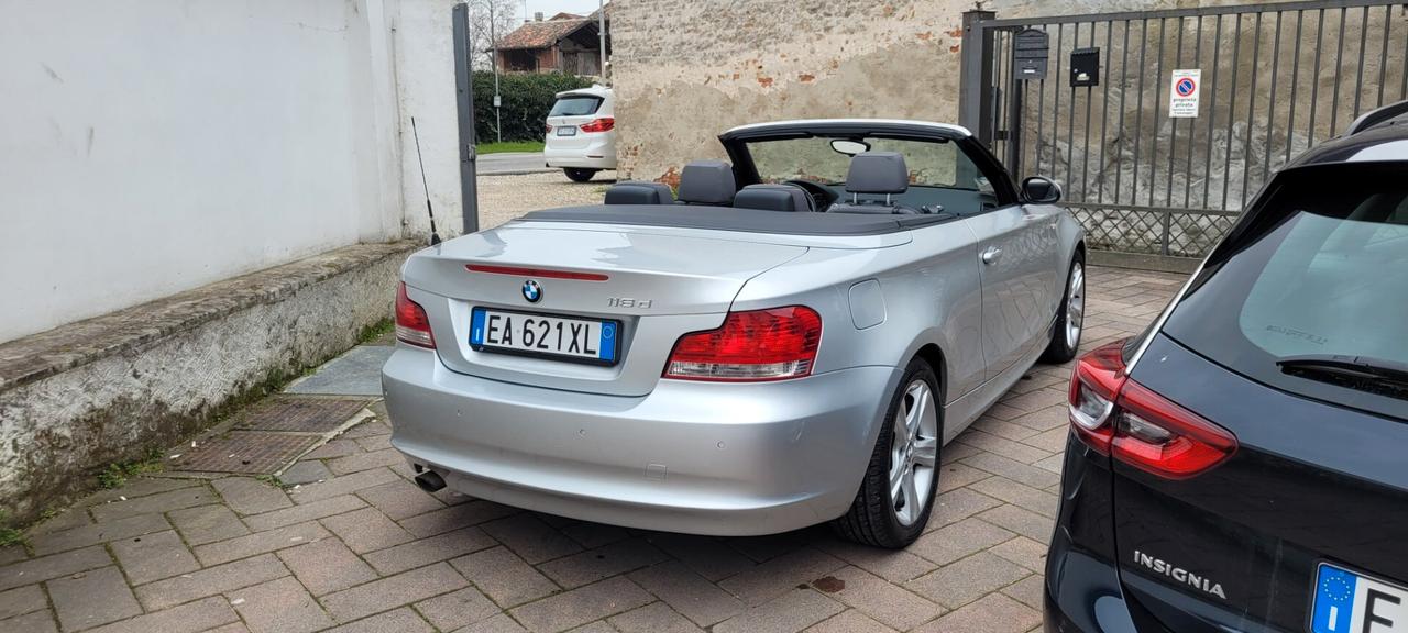 Bmw 118 118d 2.0 143CV Cabrio Futura cambio AUTOMATICO.