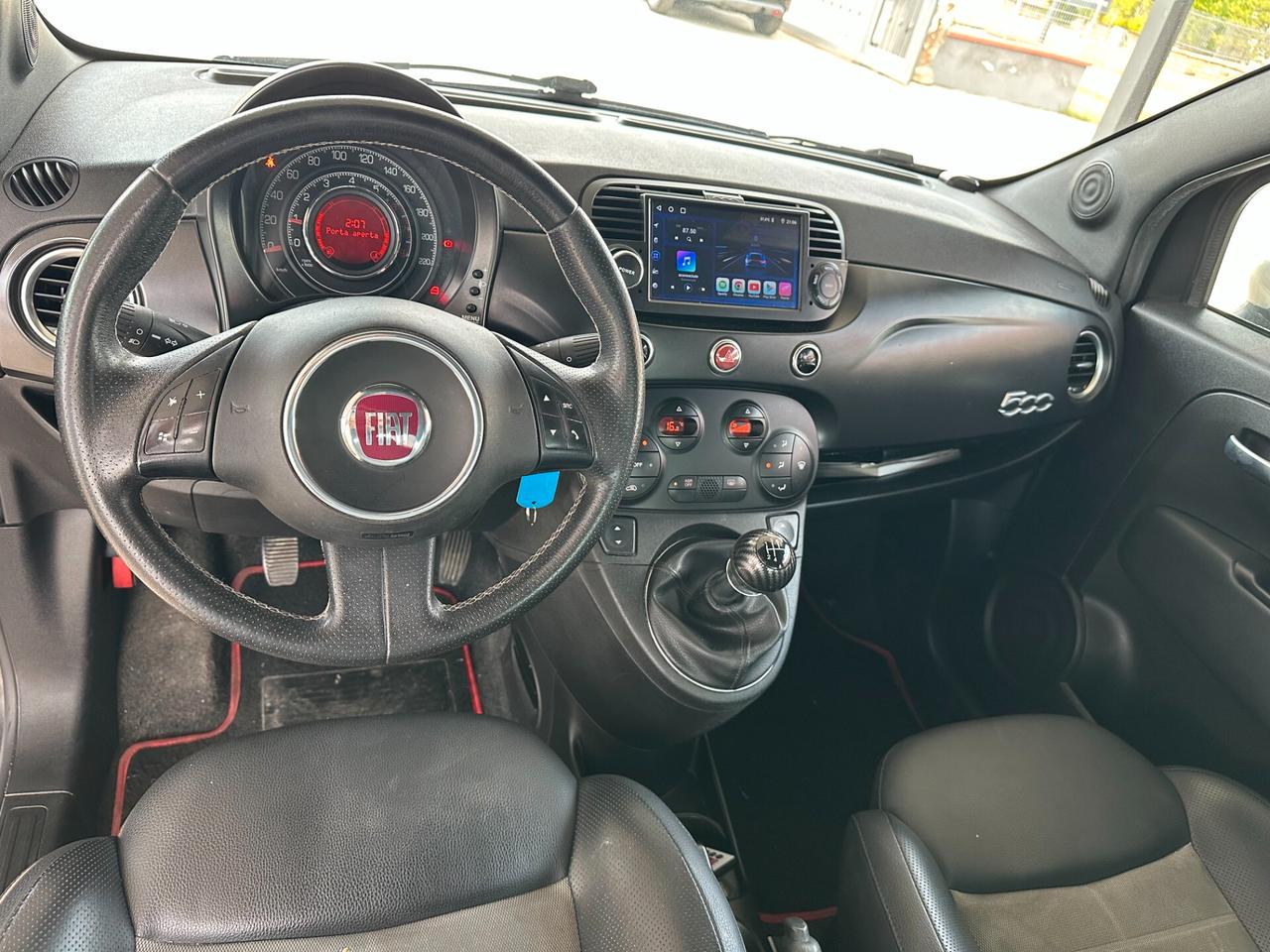 FIAT*500*1.2*SPORT*69CV*NAVI*KAMERA*PELLE*BLUETOOTH*