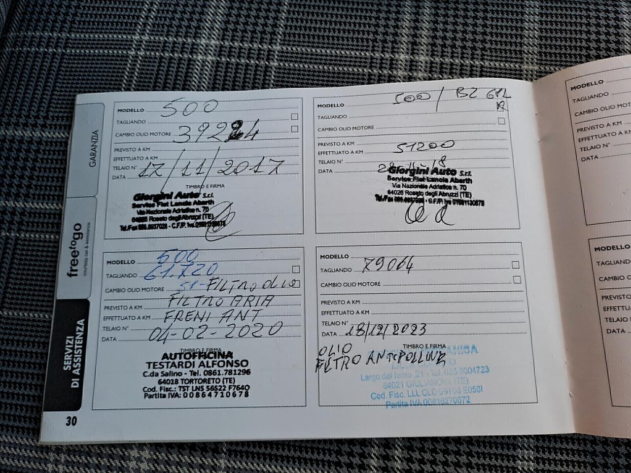 Fiat 500 1.2 Lounge GPL SOLI 91000KM