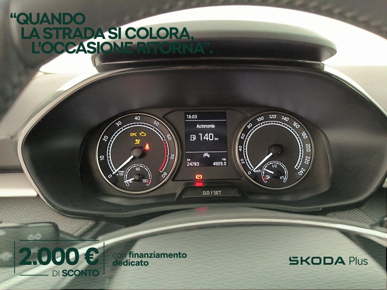 Skoda Fabia 1.0 mpi evo ambition 80cv