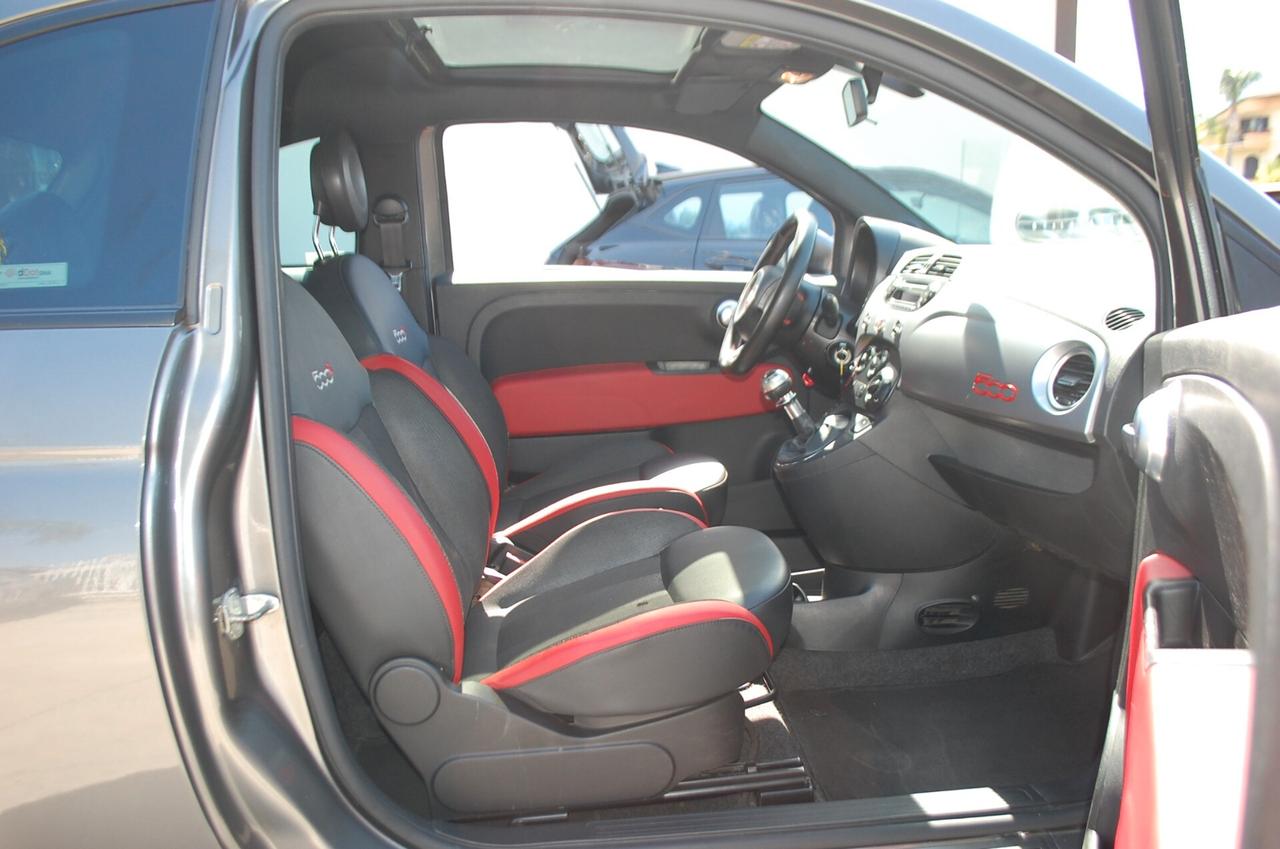 Fiat 500 1.2 69CV S Uff Italy Pelle Lega USB Tetto