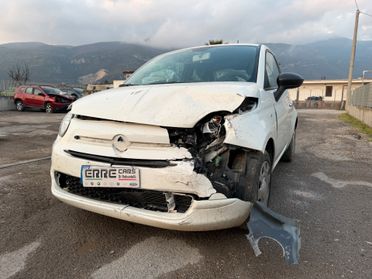 FIAT 500 2018 1.2 BENZINA 69 CV *SINISTRATA