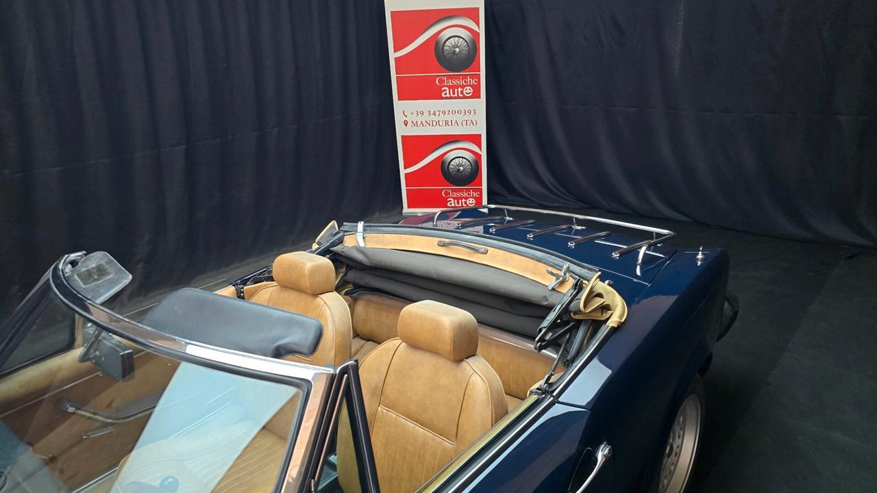 Fiat 124 Spider 1.8 cc certif. ASI con C.R.S
