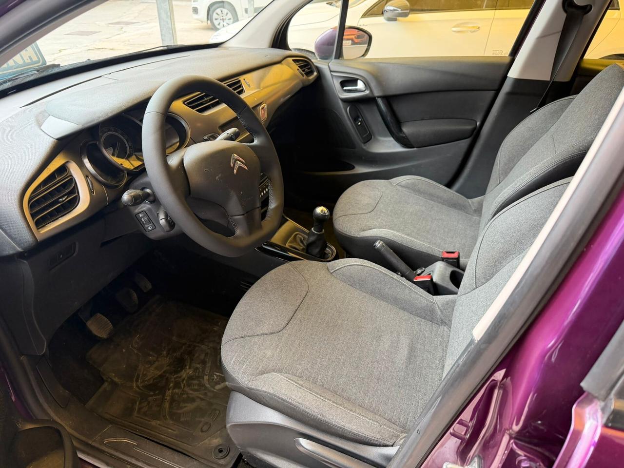 Citroen C3 1.4cc benzina 12 mesi garanzia-2017