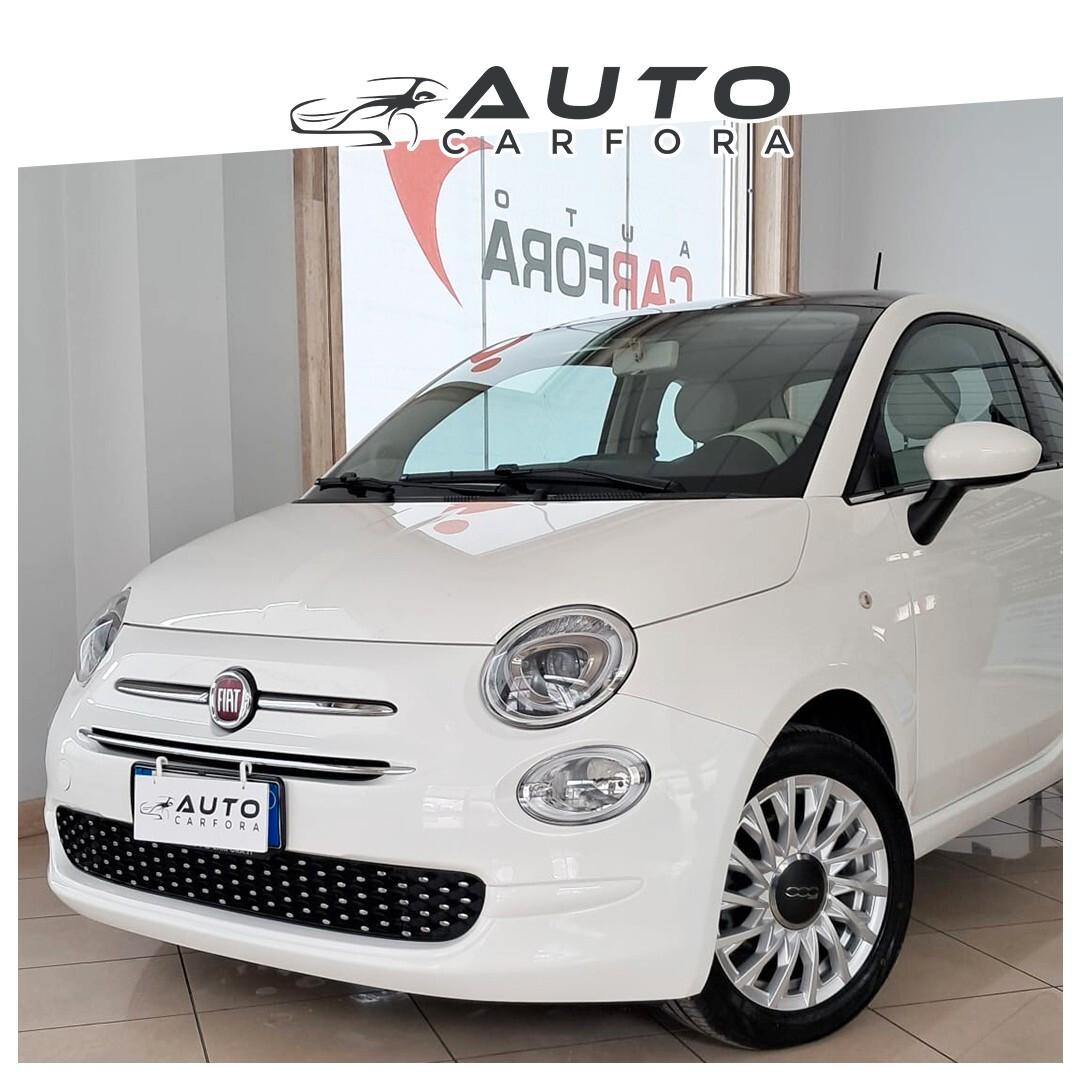 Fiat 500 1.2 Lounge 69cv |tetto panoramic.|sensori park|