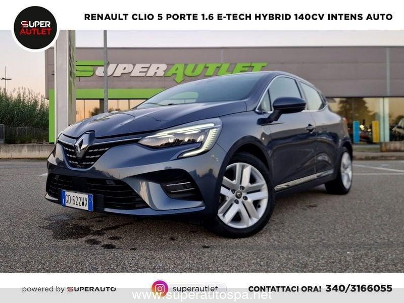 Renault Clio 5 Porte 1.6 E-TECH Hybrid 140cv Intens Auto