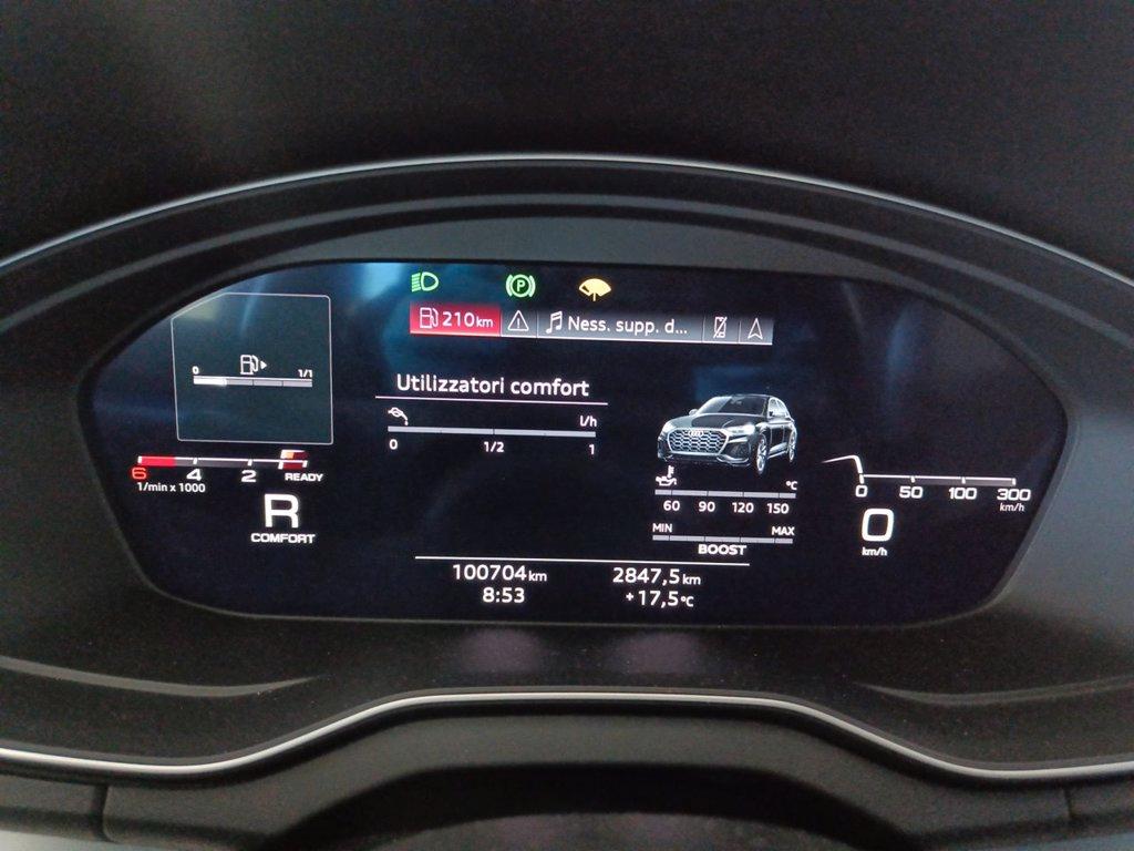 AUDI Q5 sportback 40 2.0 tdi mhev 12v s line plus quattro s-tronic del 2021