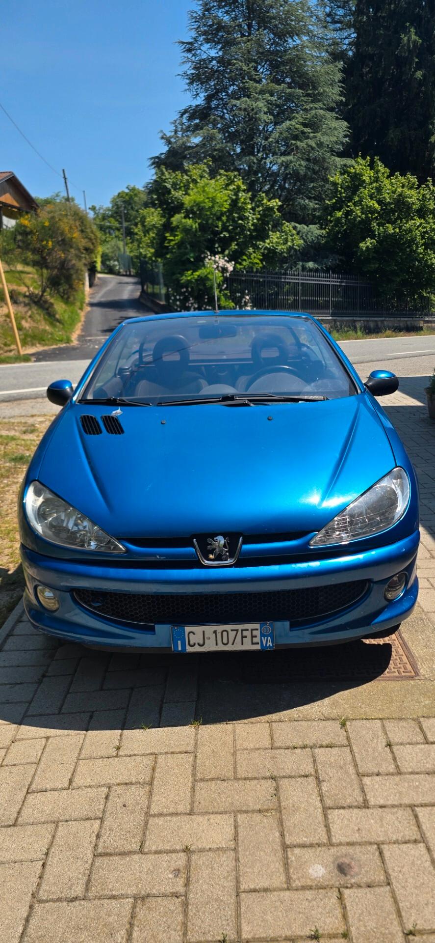 Peugeot 206 1.6 16V cabriolet benzina