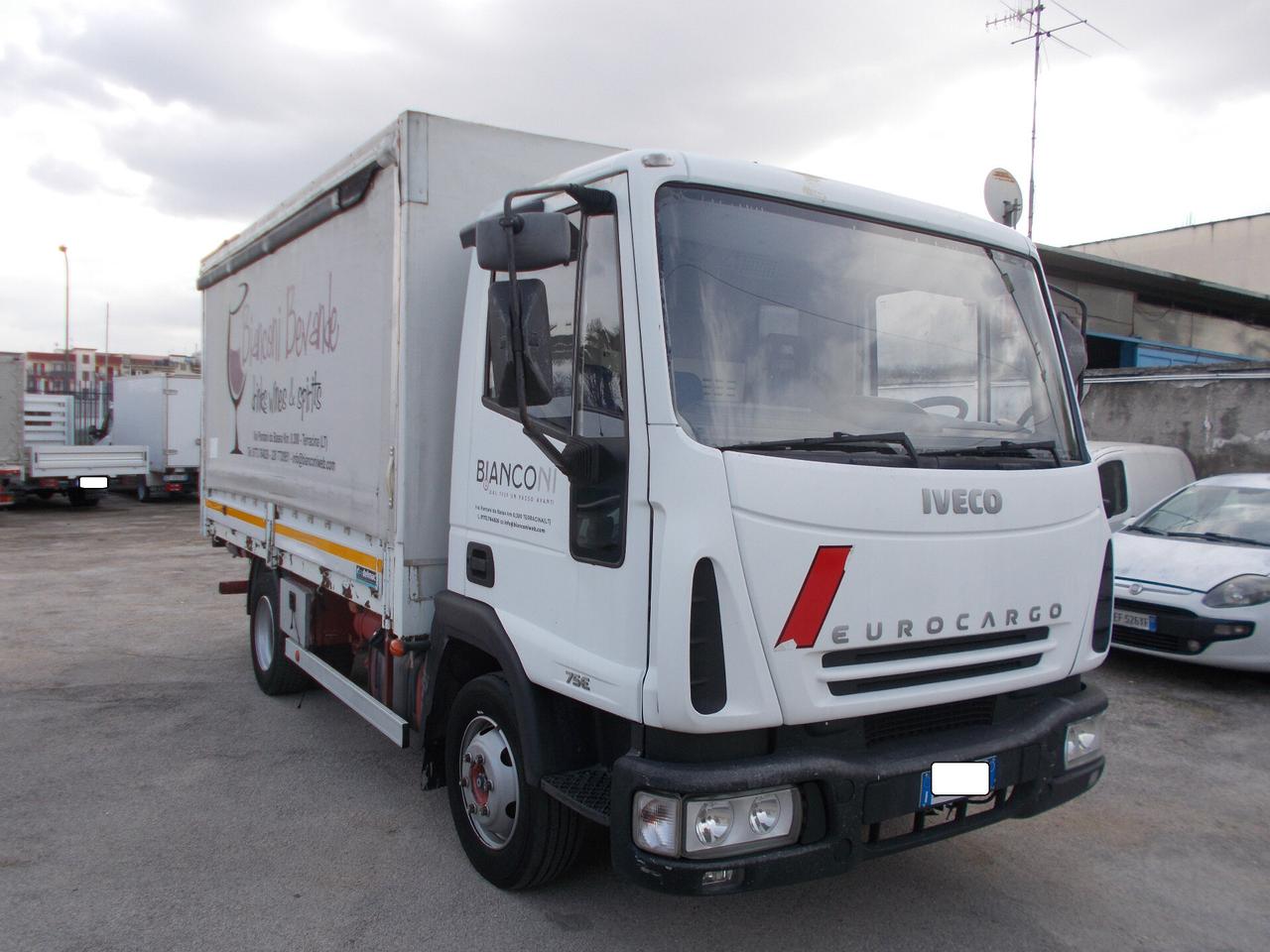 Iveco eurocargo 75e13 anno 2005 cassone