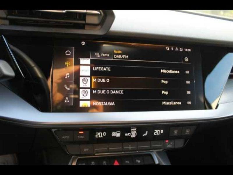 Audi A3 IV 2020 Sportback 35 2.0 tdi S line Edition s-tronic