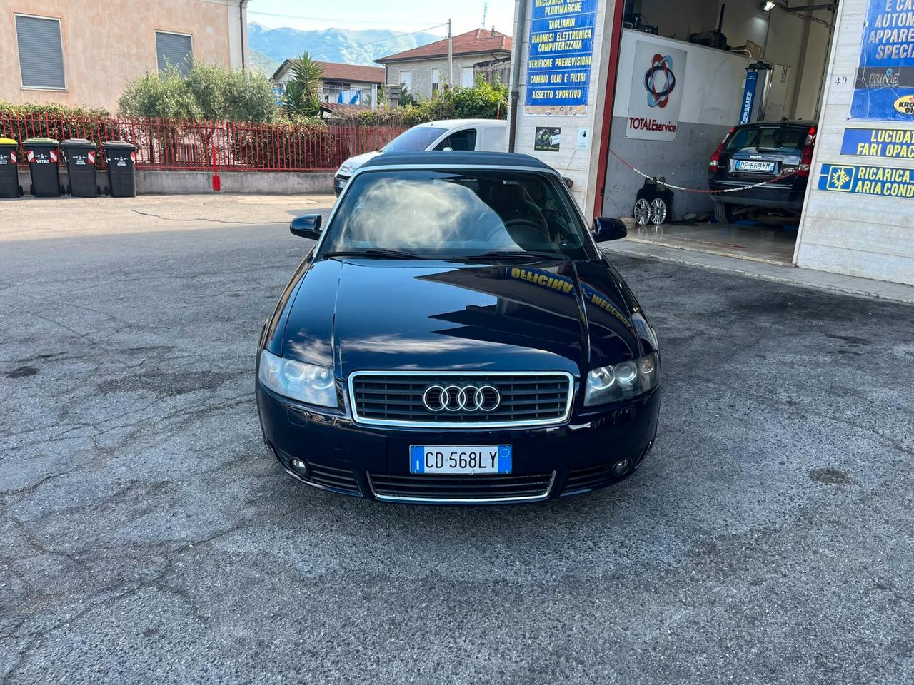Audi A4 CABRIO 2.4 GPL APPENA RINNOVATO PROMO