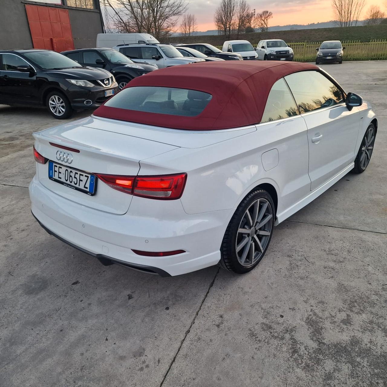 A3 Cabrio 2.0 tdi 150cv s-tronic s-line full full