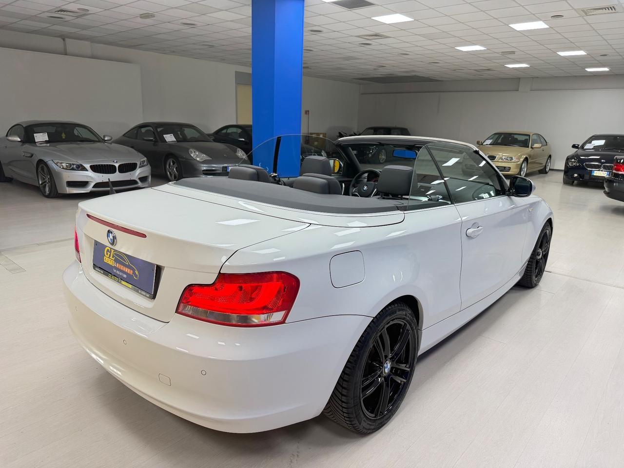 Bmw 120i 170CV*CABRIO*MANUALE*BOOK SERVICE*PARI AL NUOVO*1 PROPRIETARIO*