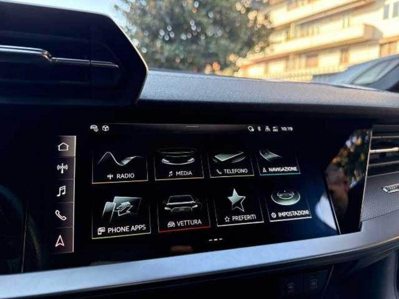 Audi A3 IV 2020 Sportback 45 1.4 tfsi e S line edition s-tronic