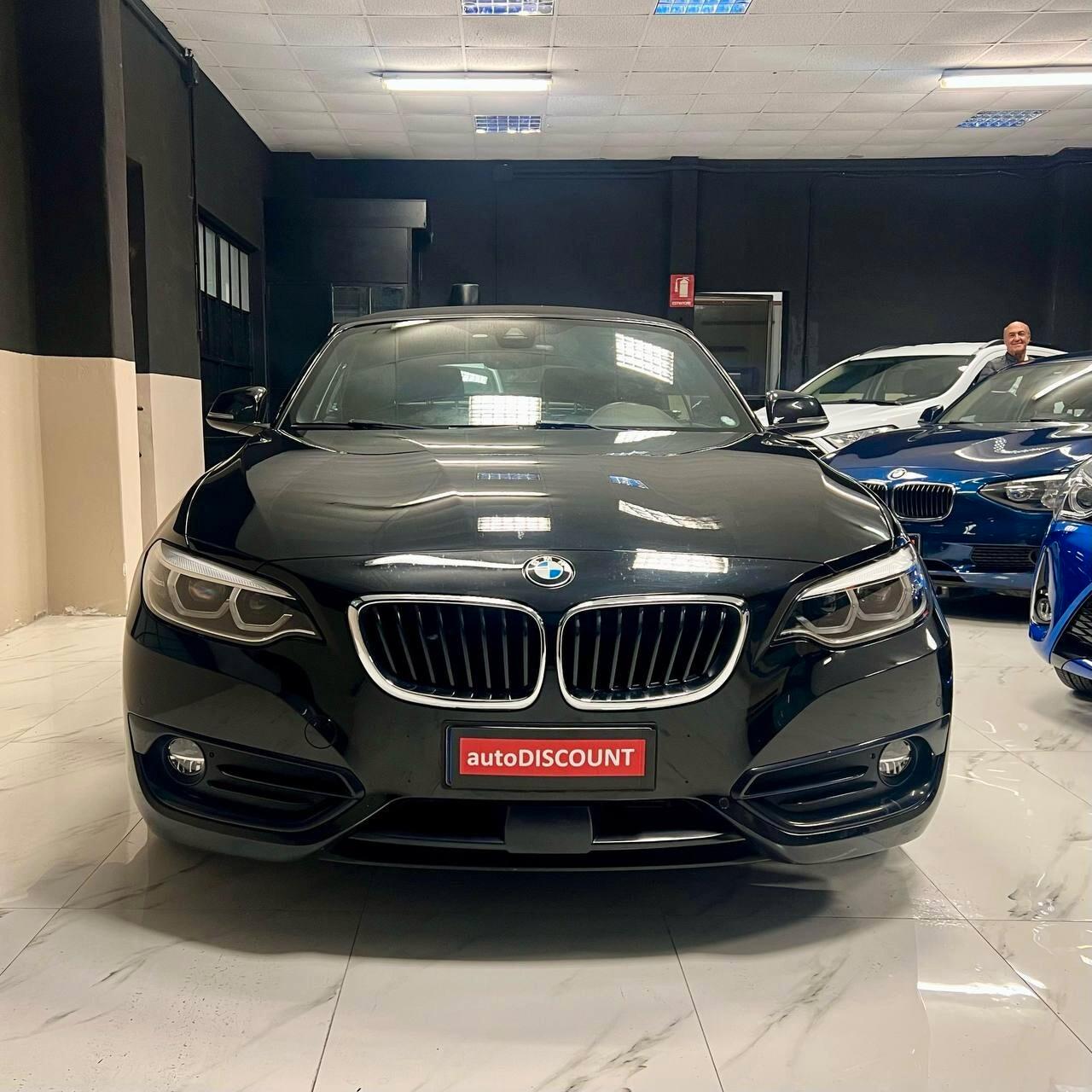 Bmw 220 220d Cabrio Sport *PREZZO PROMO*