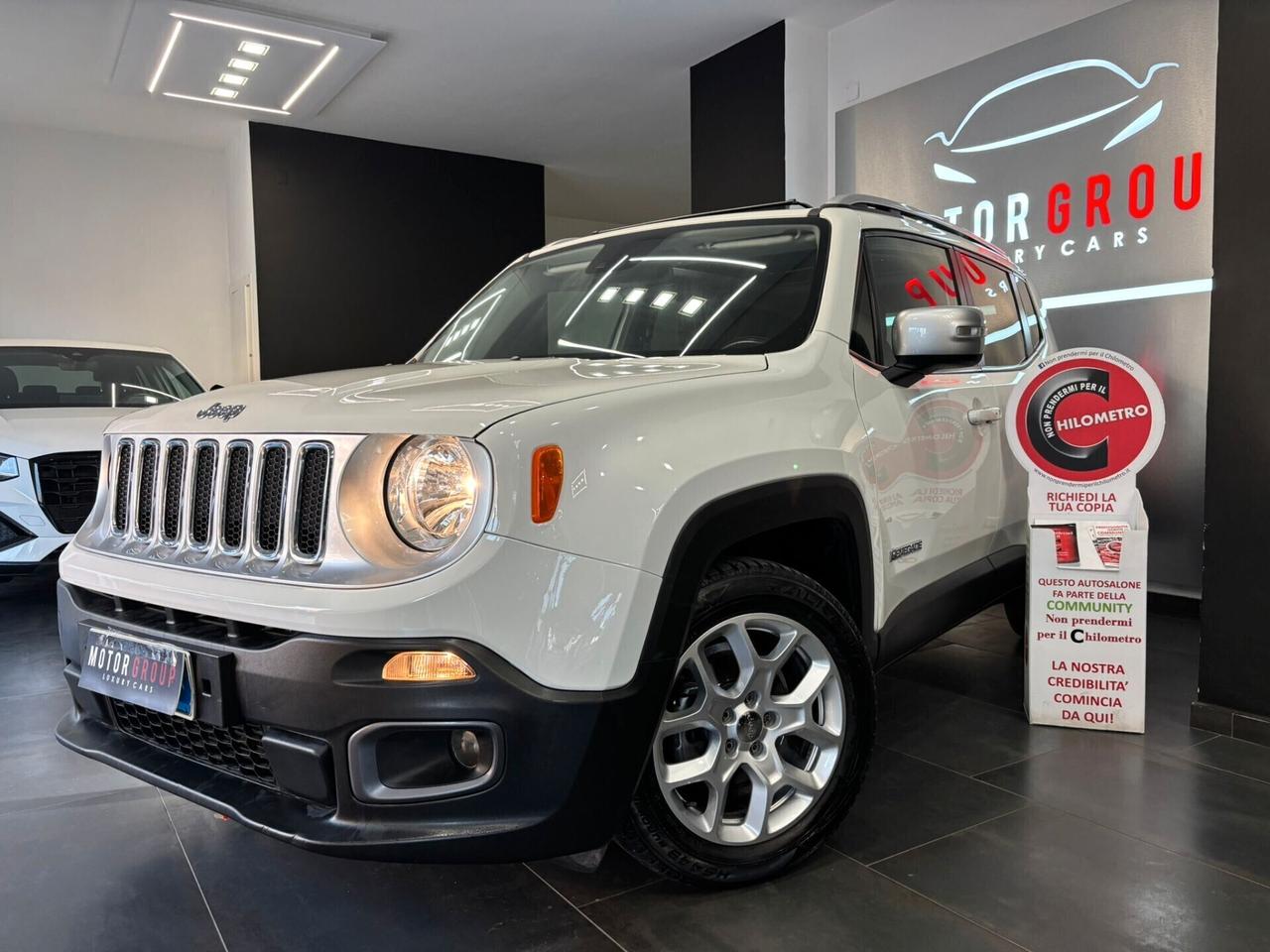 Jeep Renegade 1.6 Mjt 120 CV Limited Tetto Panoramico Apribile