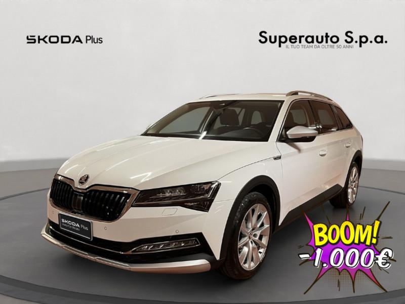 Skoda Superb 2.0 TDI 200 CV SCR DSG 4x4 Wagon Scout